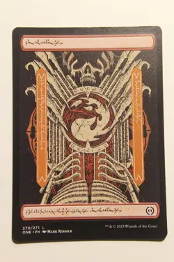 MTG Mountain (270) x1- Full Art-Phyrexia: All Will Be One-Pack Fresh - Image 1