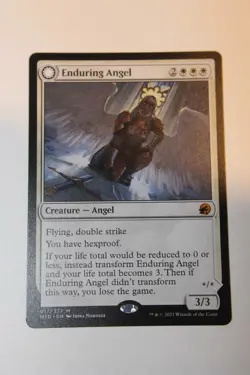 MTG Enduring Angel x1- -Innistrad Midnight Hunt-Pack Fresh - Image 1