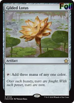 Gilded Lotus- (NM)-*Foil*-EN-[FDN - 725] - Image 1