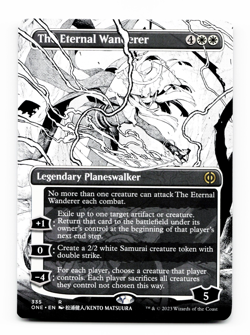 The Eternal Wanderer (Borderless) - [Phyrexia: All Will Be One] MTG Magic - NM ⚪ - Image 1