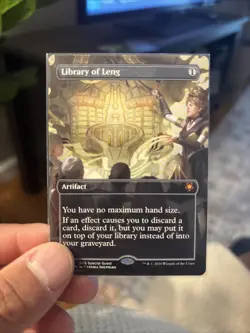 Mtg Library of Leng Borderless - Special Guests + Bonus Foils - Image 1