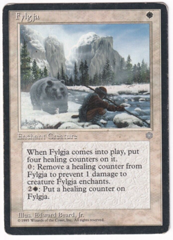 Fylgja Ice Age #26 Magic The Gathering 1995 MTG Single - Image 1