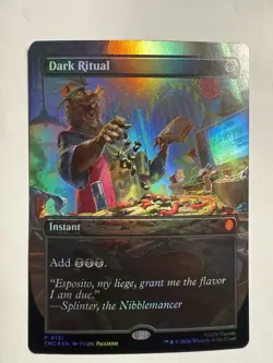 Dark Ritual 0131 (Borderless) Commander: Teenage Mutant Ninja Turtles Foil - Image 1