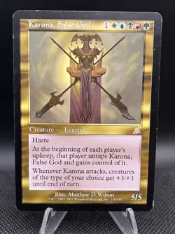 MTG Karona, False God - Scourge WOTC 2003 138/143 - Image 1