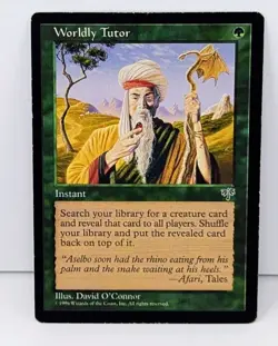 Worldly Tutor - Magic The Gathering MTG - Mirage! - Image 2
