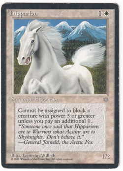 HIpparion Ice Age #31 Magic The Gathering 1995 MTG Single - Image 1