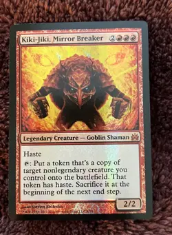 MTG Magic The Gathering Foil Kiki-Jiki, Mirror Breaker *NP - Image 1
