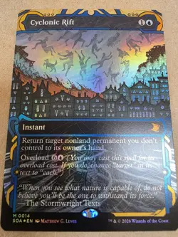 Cyclonic Rift - Foil - Secrets of Strixhaven: Mystical Archive - Mtg - Image 1
