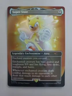 MTG Super State Secret Lair Drop Rainbow Foil Mythic - Image 1