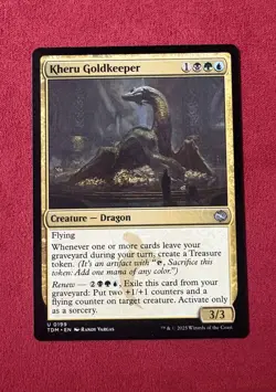 Kheru Goldkeeper - Tarkir: Dragonstorm TDM MTG Magic the Gathering #199 - Image 1