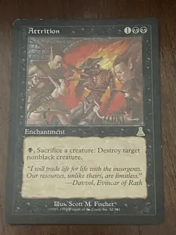 MTG - Attrition - Urza's Destiny - (MP) - Image 1