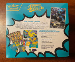 Pokemon TCG: Mega Evolution—Ascended Heroes Elite Trainer Box SEALED - Image 3