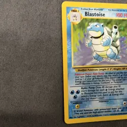 Pokemon Blastoise 2/102 Base Set Holo Rare 100 HP Wizards of the Coast Card - Image 3