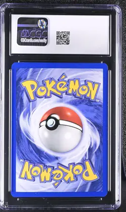 CGC 9 MINT Misty's Seadra 9/132 Gym Heroes 1st Edition Holo Pokemon Card - Image 2