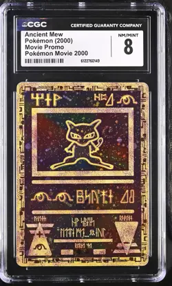 CGC 8 NM/MINT Ancient Mew Holo Promo Pokemon Movie 2000 Pokemon Card - Image 1