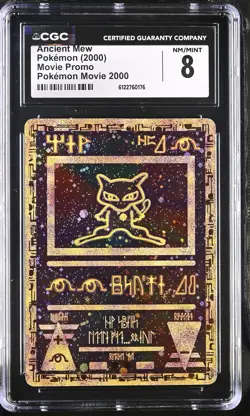 CGC 8 NM/MINT Ancient Mew Holo Promo Pokemon Movie 2000 Pokemon Card - Image 1
