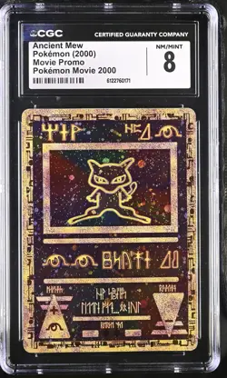 CGC 8 NM/MINT Ancient Mew Holo Promo Pokemon Movie 2000 Pokemon Card - Image 1