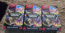 Pokemon Mega Evolution Perfect Order (46) Booster Packs Sealed & 3 Booster Bun - Image 5
