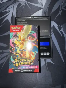 153.73 EXTRA HEAVY! Pokemon Ascended Heroes Booster Bundle - Possible GOD PACK🔥 - Image 1