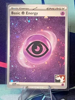 POKEMON TCG - PSYCHIC ENERGY -2 SWIRLS COSMO- PLAY! STAMPED PRIZE PACK SERIES 7 - Image 1