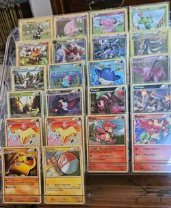 Pokemon Lot of 22 French Mid Era Holo & Non Holo Cards NM-LP - Image 1