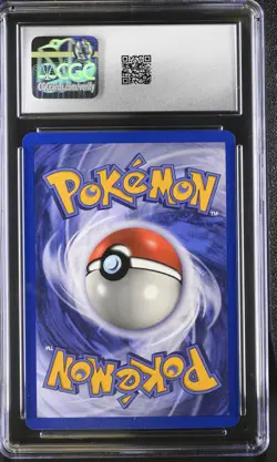 CGC 9 MINT Hitmonchan 7/102 Base Set Holo Pokemon Card - Image 2