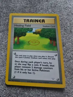 Healing Field 61/64 Trainer Neo Revelation Pokemon Card - LP/NM WOTC Vintage TCG - Image 1