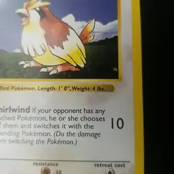 Pidgey 57/102 - 1ST EDITION SHADOWLESS - Base Set - POKEMON CARD - NM/LP - Image 4