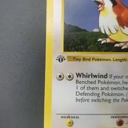 Pidgey 57/102 - 1ST EDITION SHADOWLESS - Base Set - POKEMON CARD - NM/LP - Image 5