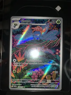 Pokemon TCG Gloom Sv03: Obsidian Flames 198/197 Holo Illustration Rare - Image 1
