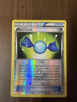 Rare Candy Uncommon Reverse Holo Plasma Blast 85/101 LP Pokemon TCG - Image 1
