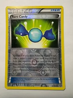 Pokemon TCG BW Plasma Blast Trainer Item Rare Candy Uncommon Reverse Holo 85/101 - Image 2