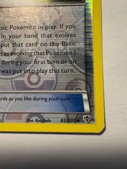 Pokemon TCG BW Plasma Blast Trainer Item Rare Candy Uncommon Reverse Holo 85/101 - Image 4