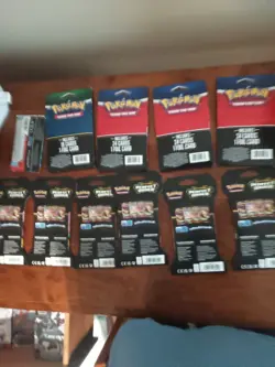11 Packs Of Pokemon Cards!Total 165 Cards! MC!Sealed/ Mixed Packs! - Image 2