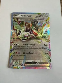 Pokemon TCG Cyclizar EX 159/191 Surging Sparks Double Rare - Image 1