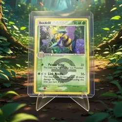 Beedrill 1/112 FireRed & LeafGreen Reverse Holo 90 HP Holo Rare Pokemon TCG - Image 1