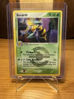 Beedrill 1/112 FireRed & LeafGreen Reverse Holo 90 HP Holo Rare Pokemon TCG - Image 2