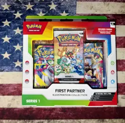 Pokemon First Partner Illustration Collection Series 30th Anniversary BRAND NEW - Image 1