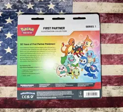 Pokemon First Partner Illustration Collection Series 30th Anniversary BRAND NEW - Image 3
