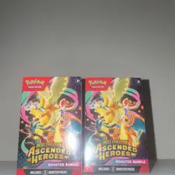 Pokemon TCG Mega Evolution Ascended Heroes Booster Bundle Box 2 Boxes - Image 1