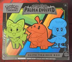 Pokemon TCG Paldea Evolved Elite Trainer Box (ETB). Factory Sealed. 820650853661 - Image 1