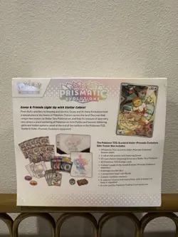 Pokemon Prismatic Evolutions ETB Elite Trainer Box Brand New Factory Sealed - Image 2