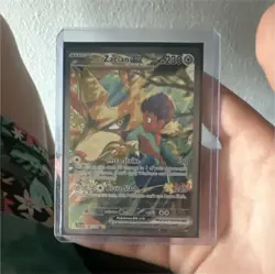 Pokemon Hop's Zacian EX Illustration Rare Holo 186/159 SV09 230 HP - Image 1