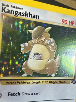 Pokemon TCG Kangaskhan Jungle 5/64 Holo Unlimited Holo Rare Pokemon - Image 2