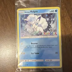 Alolan Vulpix Promo Holo Toys R Us Exclusive 021/145 Pokemon TCG 60 HP - Image 1