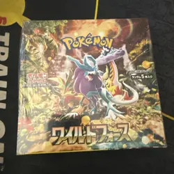 Pokemon TCG: Wild Force Scarlet & Violet Booster Box Japanese New Factory Sealed - Image 1