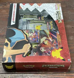 Pokemon TCG: Celebrations Collection Box Lance's Charizard V 820650809392 - Image 3