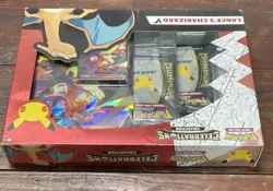 Pokemon TCG: Celebrations Collection Box Lance's Charizard V 820650809392 - Image 4