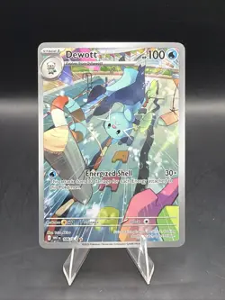 Dewott 106/086 Sv: White Flare Holo Pokemon TCG - Image 1