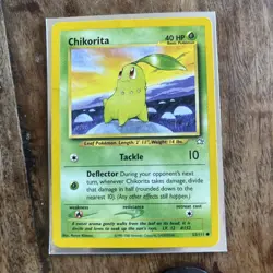 Pokemon Chikorita 53/111 Neo Genesis Wotc - Image 1